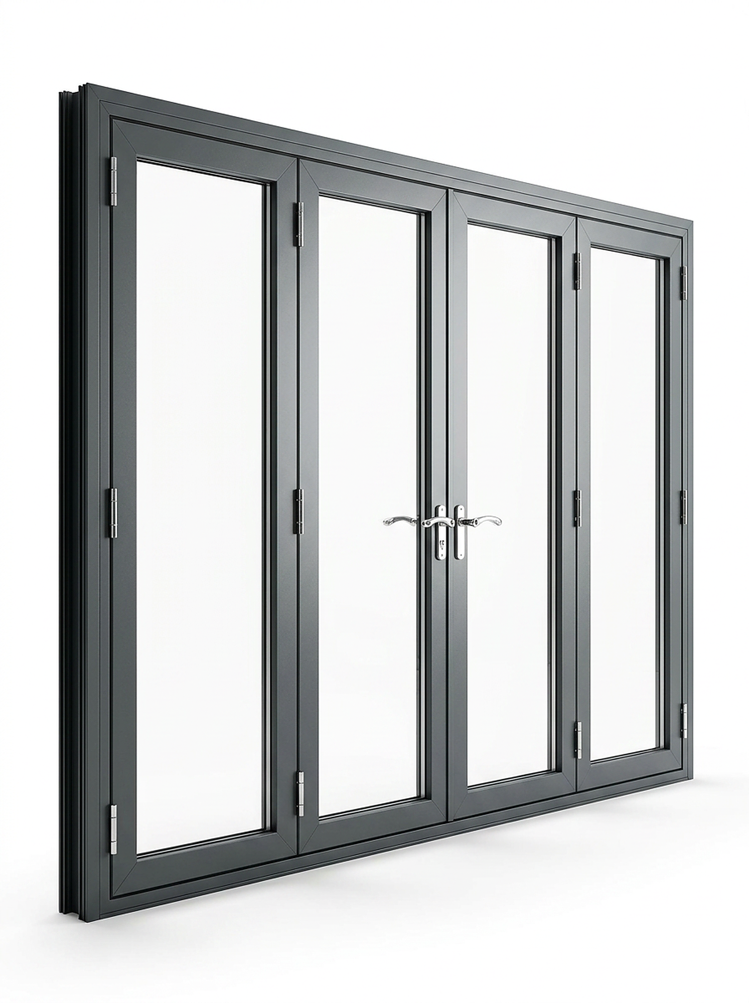 Aluminium harmonicadeur 4-delig