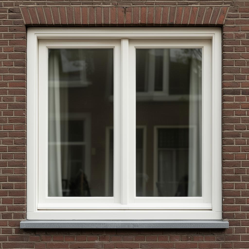 Stolpraam zonder middenstijl — twee openslaande delen voor een breed uitzicht